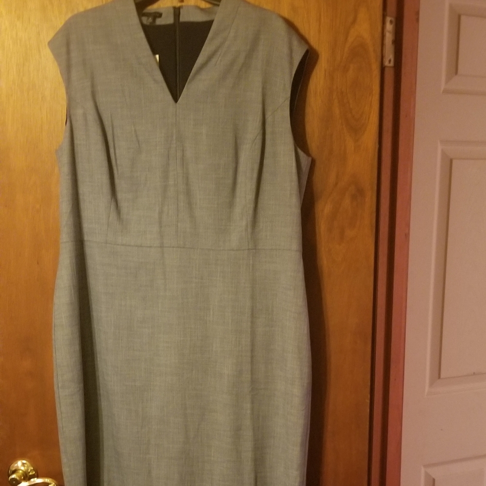 Talbots high waist shift dress